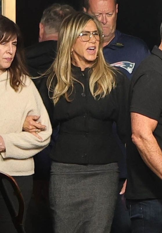 Jennifer Aniston and Jeremy Irons Spotted in Downtown LA [11-12-2024]