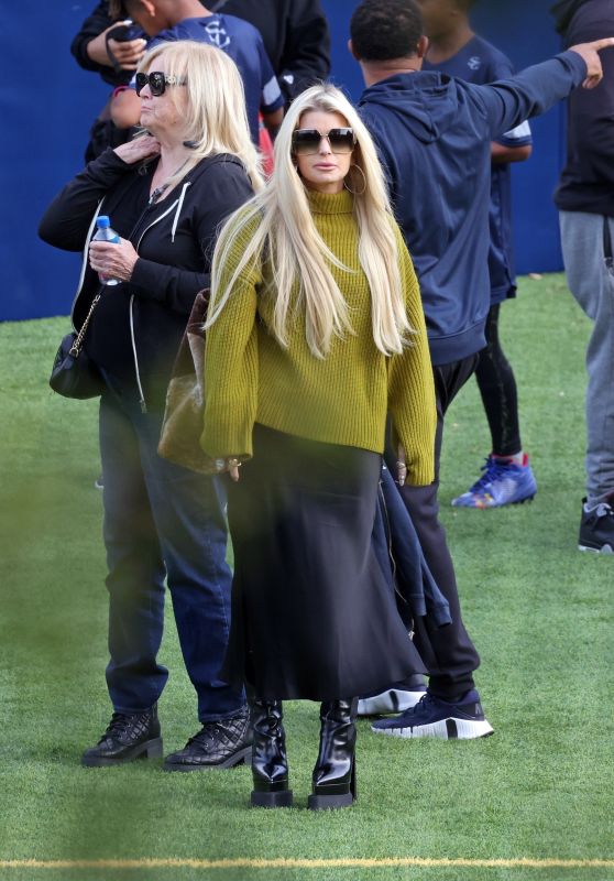 Jessica Simpson Turns Heads at Family Sports Event in Calabasas [11-07-2024]