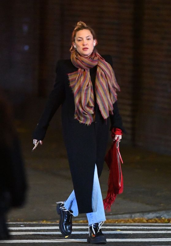 Kate Hudson Strides into The Golden Swan for a NYC Dinner [11-19-2024]