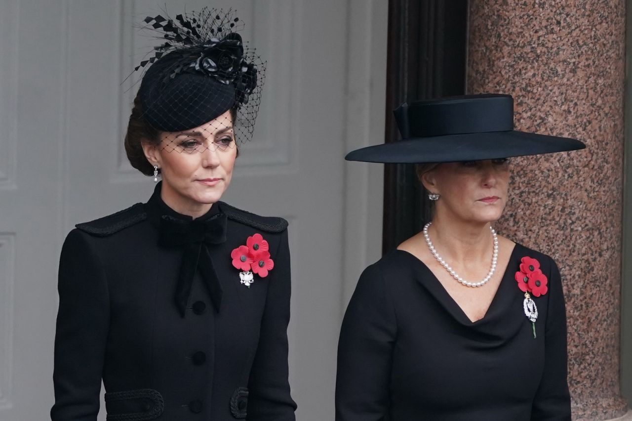 Kate Middleton at the Annual National Service of Remembrance [1110