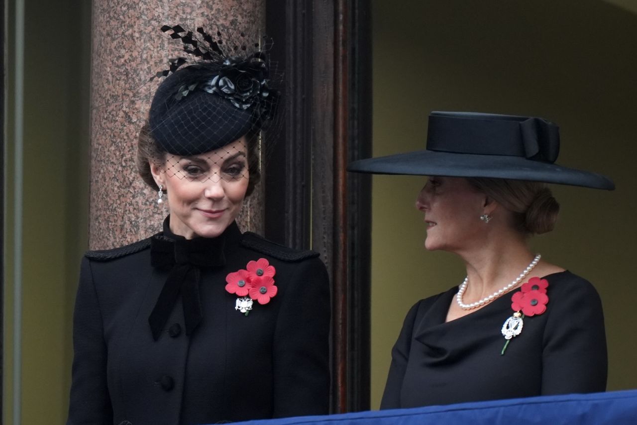 Kate Middleton at the Annual National Service of Remembrance [1110