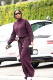 Kelly Rowland Treats Herself to a Pampering Salon Day in LA 11-26-2024