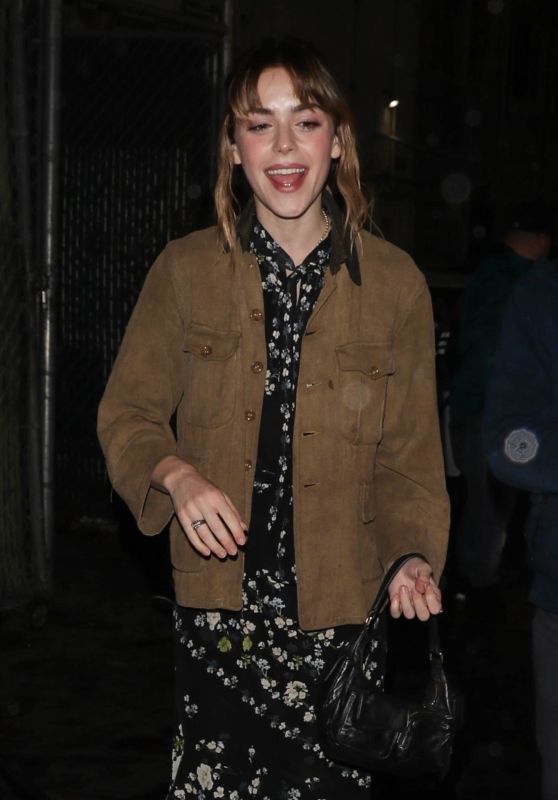 Kiernan Shipka Exits Landmark Theatre in Westwood After Q&A [11-27-2024]