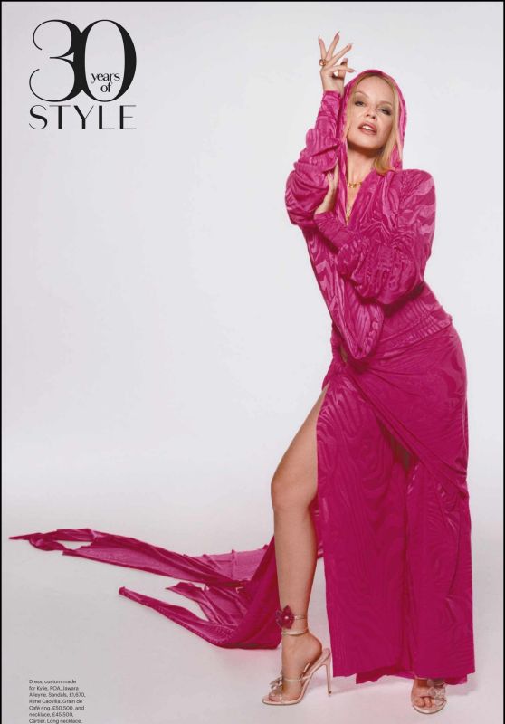 Kylie Minogue Radiates Timeless Beauty in Stunning Sunday Times Style Spread [11-03-2024]