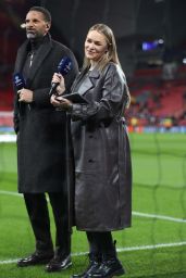 Laura Woods Glows at TNT Sports During Liverpool v Real Madrid Match [11-27-2024]
