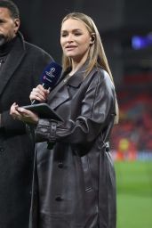 Laura Woods Glows at TNT Sports During Liverpool v Real Madrid Match [11-27-2024]