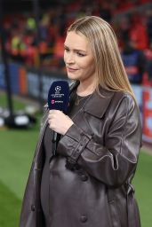 Laura Woods Glows at TNT Sports During Liverpool v Real Madrid Match [11-27-2024]