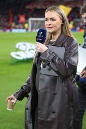 Laura Woods Glows at TNT Sports During Liverpool v Real Madrid Match [11-27-2024]