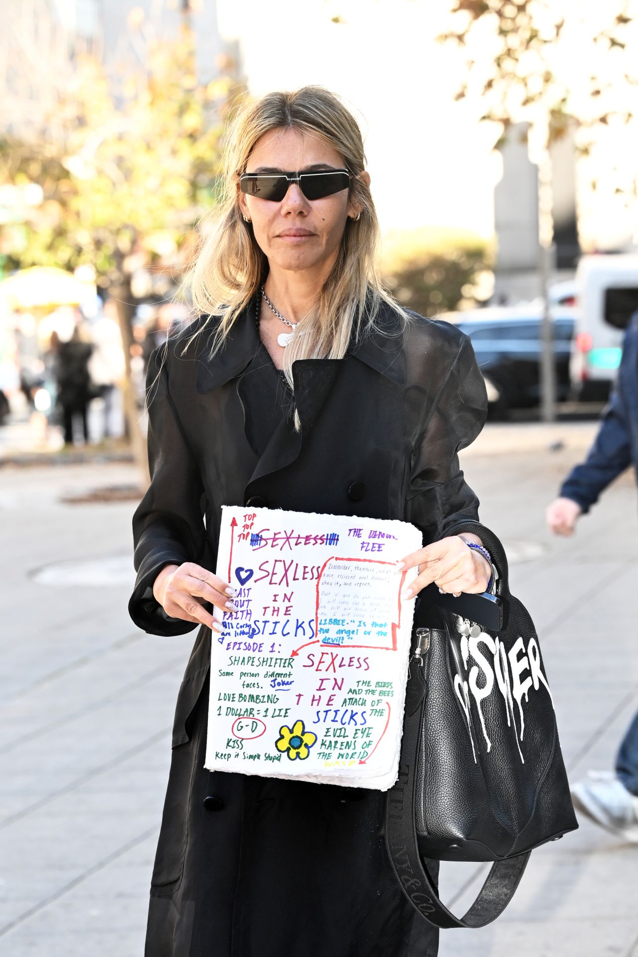 Libbie Mugrabi Shows Strength and Resolve as She Appears at Manhattan ...