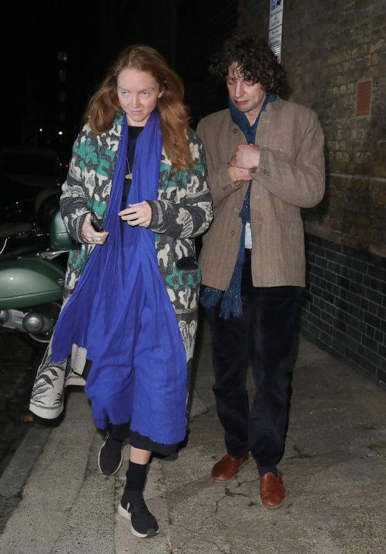 Lily Cole and Kwame Ferreira at Chiltern Firehouse [11-21-2024]