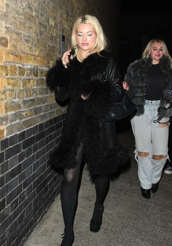 Lottie Moss Rocks Leopard Print for Exclusive Chiltern Firehouse Soirée