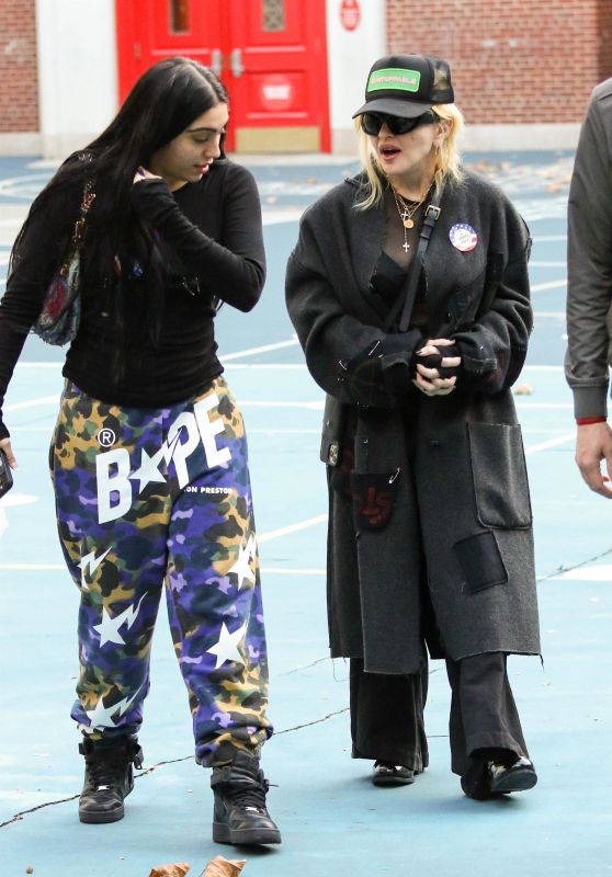 Madonna and Daughter Lourdes Make a Statement on Election Day in NYC [11-05-2024]