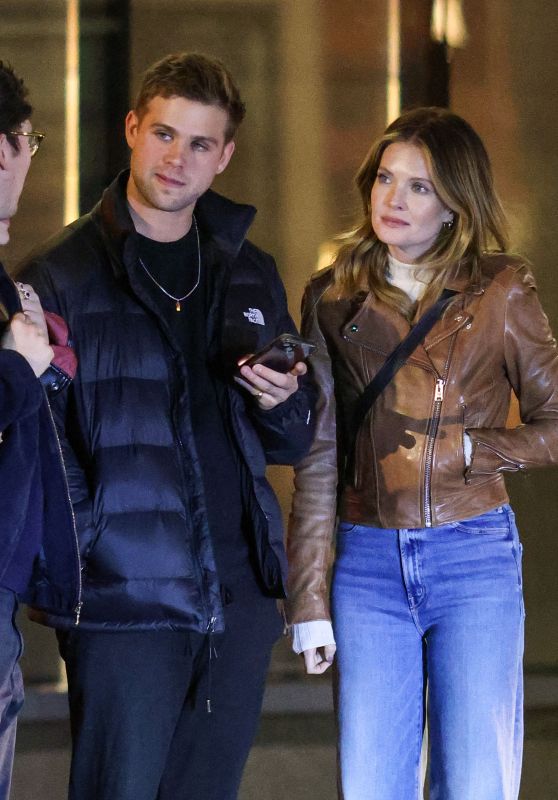 Meghann Fahy and Leo Woodall on Date Night in NYC [11-19-2024]