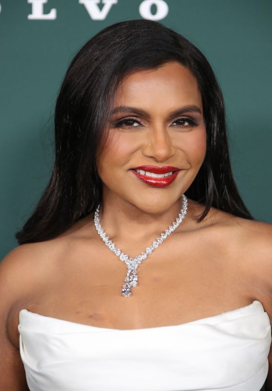 Mindy Kaling Channels Princess Elegance in Stunning Monique Lhuillier at Baby2Baby Gala