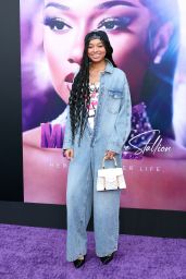 Mychal-Bella Bowman Spotted at Megan Thee Stallion Los Angeles IMAX Event [10-30-2024]