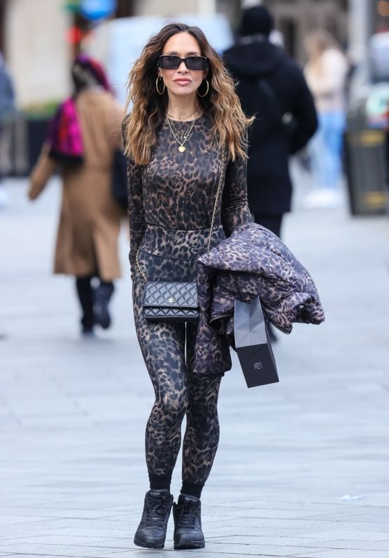 Myleene Klass Struts Her Stuff in London with a Wild Twist [11-22-2024]