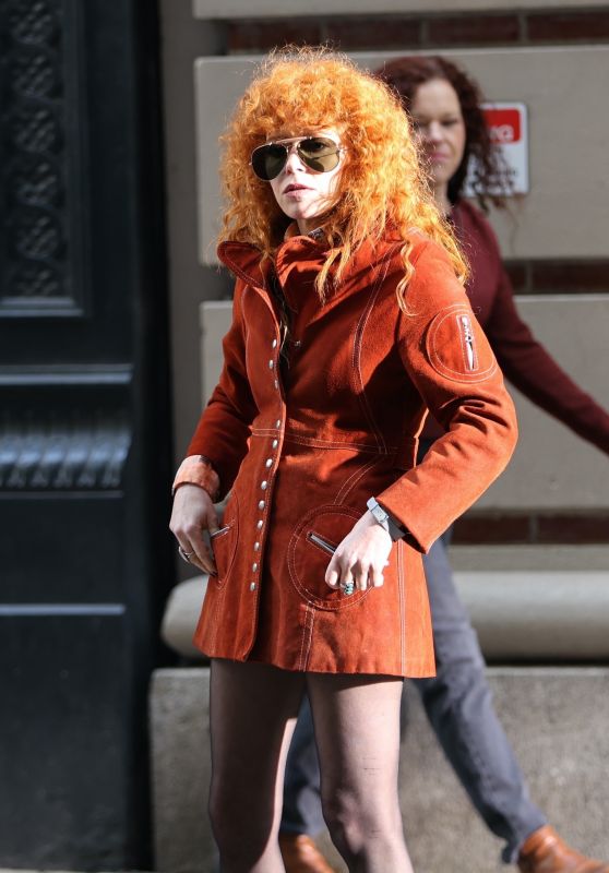 Natasha Lyonne Films Season 2 of "Poker Face" in Downtown Manhattan [11-15-2024]