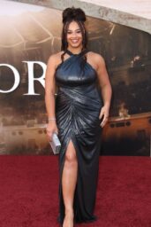 Nia Sioux at "Gladiator II" Los Angeles Premiere