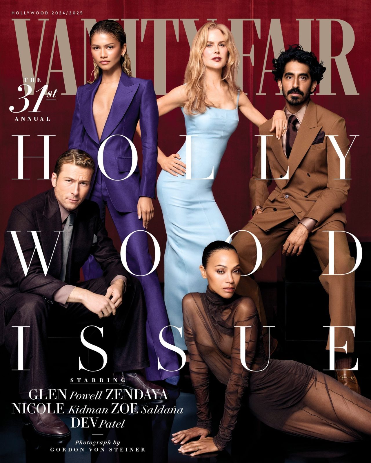 Nicole Kidman in Vanity Fair's 2025 Hollywood Issue • CelebMafia