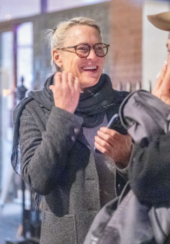 Robin Wright Spotted Out and About in London [11-01-2024]