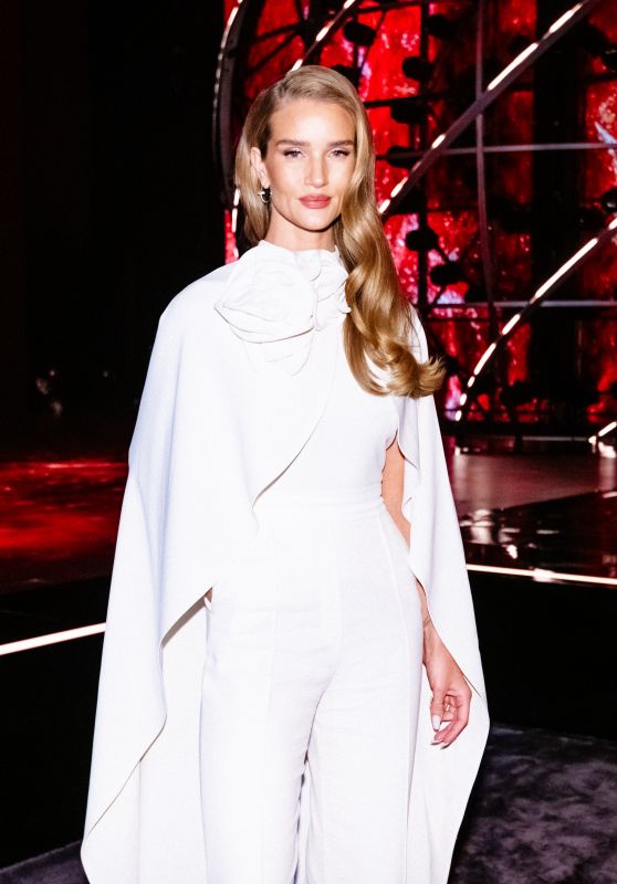 Rosie Huntington-Whiteley at "1001 Seasons of Elie Saab" Fashion Show