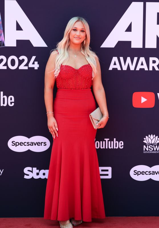 Sara Berki at the 2024 ARIA Awards