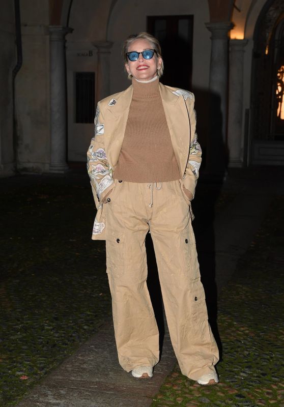 Sharon Stone and Tiziana Rocca Spotted at Turin Film Festival [11-23-2024]