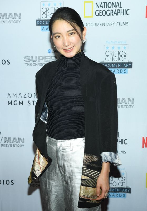 Shiori Ito Attends the 9th Annual Critics Choice Documentary Awards in New York [11-10-2024]