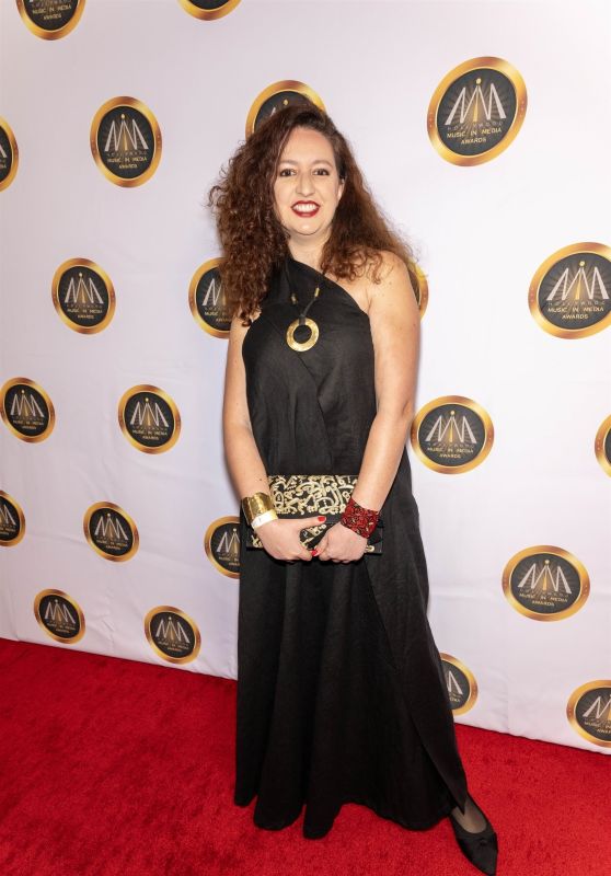 Suad Bushnaq at the 2024 Hollywood Music in Media Awards