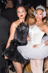 Suni Lee & Shyenne Lee Stun at Heidi Klum’s Halloween Extravaganza [10-31-2024]