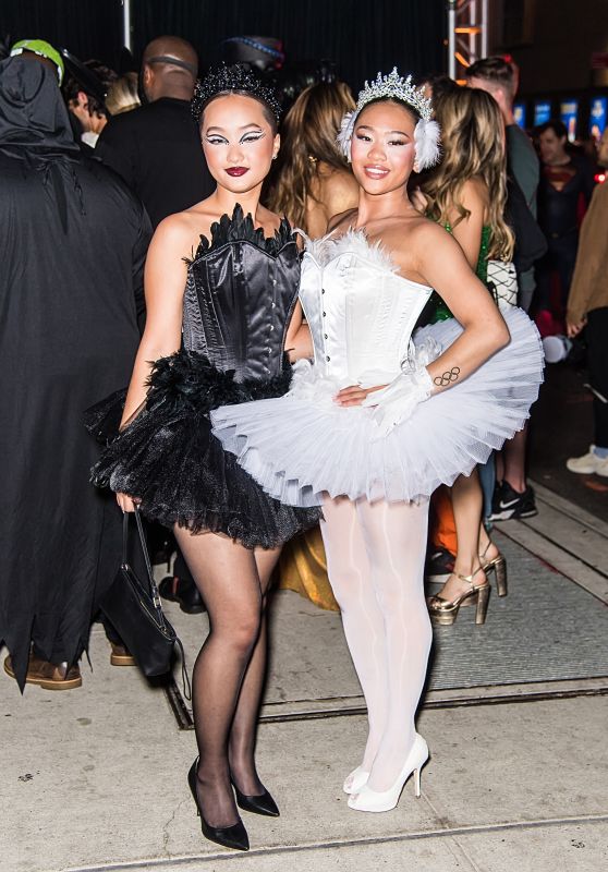 Suni Lee & Shyenne Lee Stun at Heidi Klum’s Halloween Extravaganza [10-31-2024]