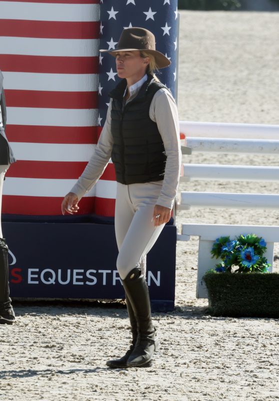 Teddi Mellencamp Spotted at Equestrian Competition [11-11-2024]