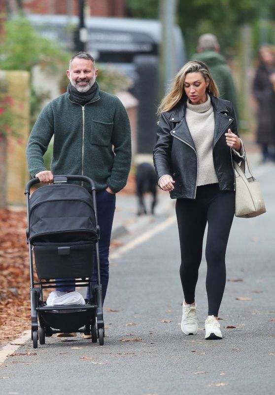 Zara Charles & Ryan Giggs Enjoy Family Outing in Trafford 11-04-2024