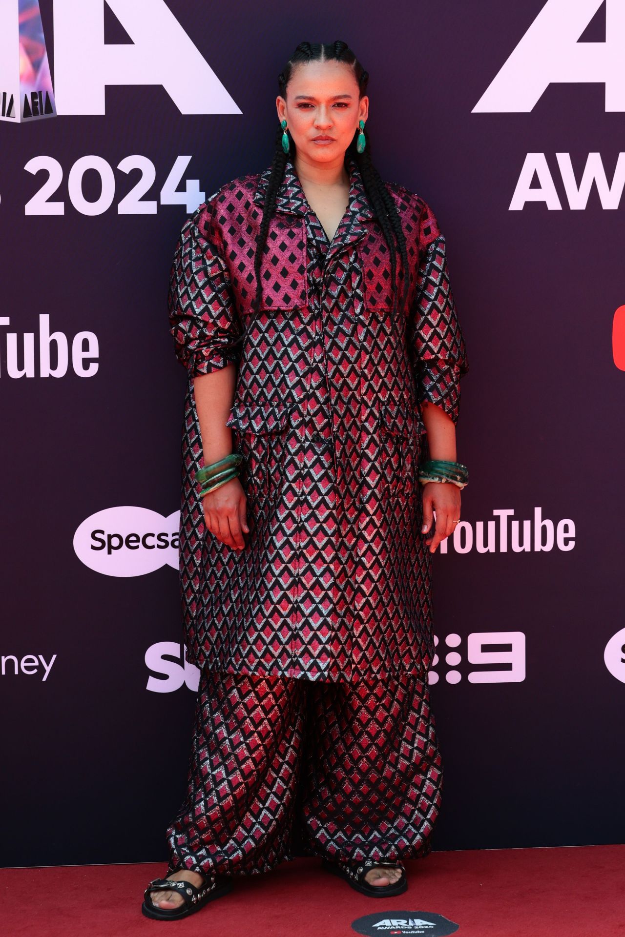 Zindzi Okenyo at the 2024 ARIA Awards • CelebMafia