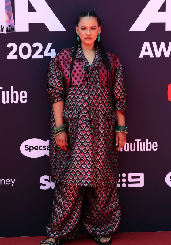 Zindzi Okenyo at the 2024 ARIA Awards