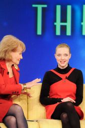 Amanda Seyfried Shines on The View with Insightful Remarks 12-10-2010