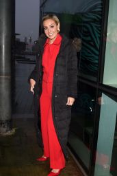 Amy Dowden Exits BBC Breakfast Studios in Style – 12.18.2024