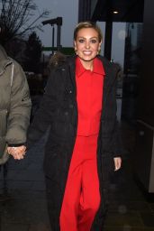 Amy Dowden Exits BBC Breakfast Studios in Style – 12.18.2024