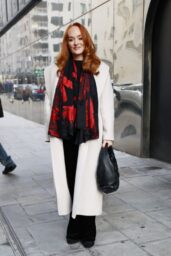 Antonia Bennett Spotted Leaving Good Day New York Studios – 12 17 2024