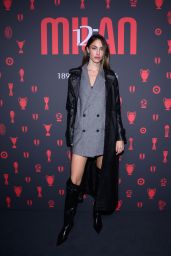 Beatrice Marchetti Attends AC Milan