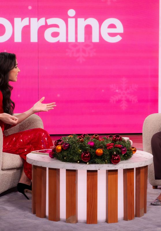 Christine Lampard & Fleur East Appear on ‘Lorraine’ TV Show in London – 12.24.2024