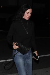Courteney Cox Keeps It Casual for Dinner at Giorgio Baldi – 12.20.2024