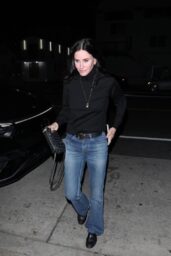 Courteney Cox Keeps It Casual for Dinner at Giorgio Baldi – 12 20 2024