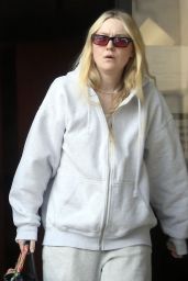 Dakota Fanning Pampered at Crane Salon for Christmas - 12.23.2024