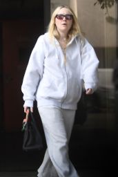 Dakota Fanning Pampered at Crane Salon for Christmas - 12.23.2024