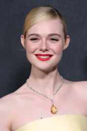 Elle Fanning Stuns in Custom Prada & Cartier at 