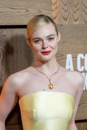Elle Fanning Stuns in Custom Prada & Cartier at 