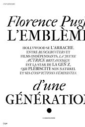 Florence Pugh Stuns in Madame Figaro’s December Cover Story