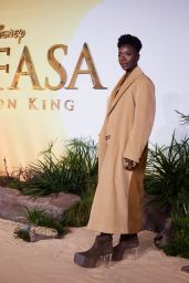 Folake Olowofoyeku at "Mufasa: The Lion King" UK Premiere