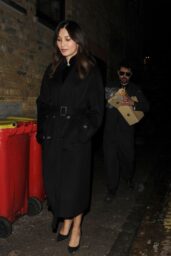 Gemma Chan Celebrates 42nd Birthday at Chiltern Firehouse in London